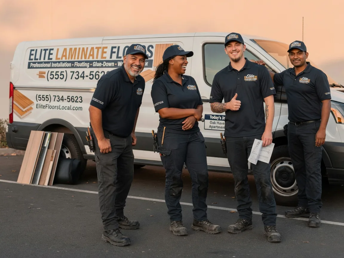 Laminate flooring installation company in Warrens, WI